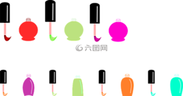 指甲油,珐琅,修指甲