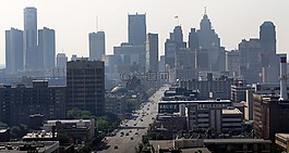 底特律,城市,建筑物