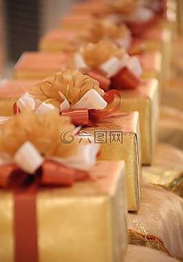 礼品,礼物,黄金