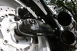 摩托车,superbike,排气管