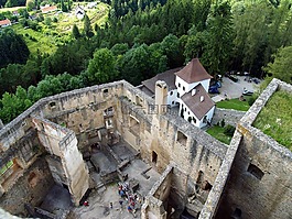 landštejn,城堡,防御工事