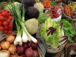 蔬菜,蕃茄,韭菜