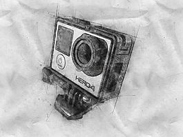 gopro,相机,视频