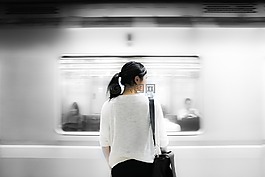 女孩,时髦,亚洲