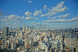 日本,大阪,在前景