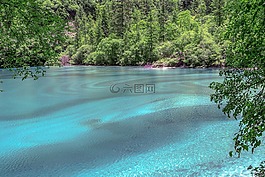 九寨沟,水,人间天堂