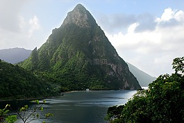 冰锥,加勒比海,火山
