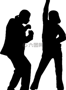 跳舞,剪影,电影