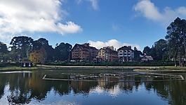 巴西,坎波斯做 jordão,山脉从rio grande do sul