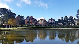 巴西,坎波斯做 jordão,山脉从rio grande do sul
