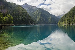 山水,九寨沟,风景
