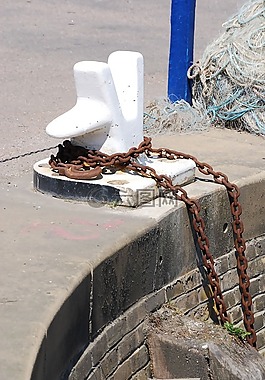 柱式,系泊,海港