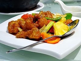 糖醋排骨,咕噜肉,中国