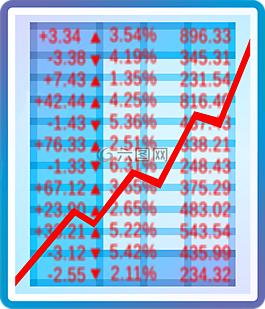股票交易所,趋势,曲线