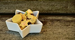 圣诞饼干,糕点,饼干