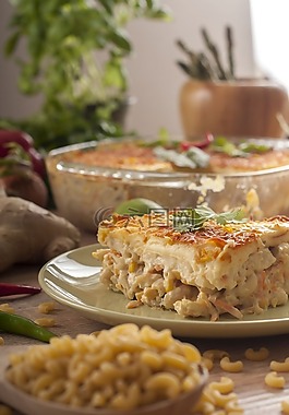 通心粉,调味酱,奶酪