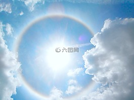 晕,太阳,天空