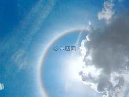 晕,太阳,天空