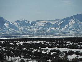 大特顿,山,景观