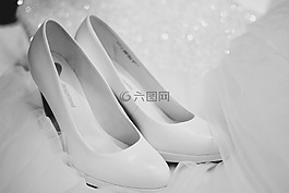 鞋,新娘,妇女的鞋子