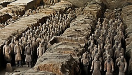 兵马俑,中国,西安