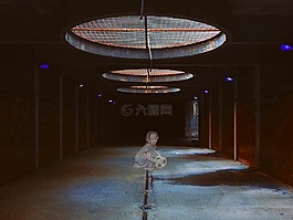 鬼,女孩,诱惑