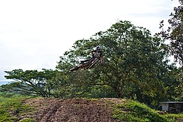 鞭,dirtbike,匝道