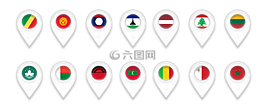 地图,地理位置,pin