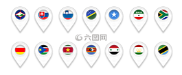地图,地理位置,pin
