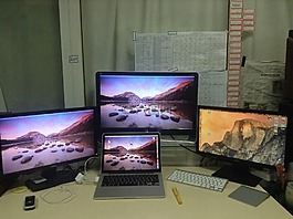 mac,显示器,机房
