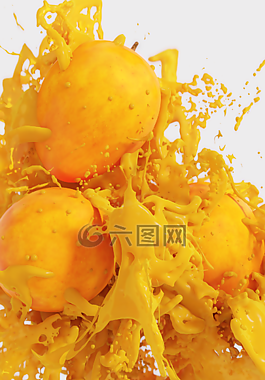 芒果,启动画面,3d