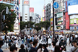 城市,東京,街景