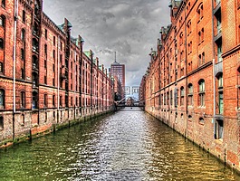 汉堡,speicherstadt,院