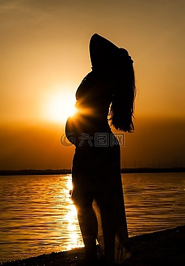 女人,怀孕的女人,文章