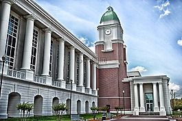 法院,建设,时钟塔