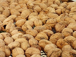 水果,坚果,核桃