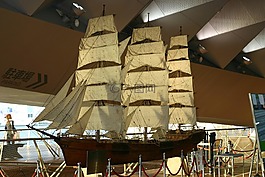 帆船,橫濱,模型