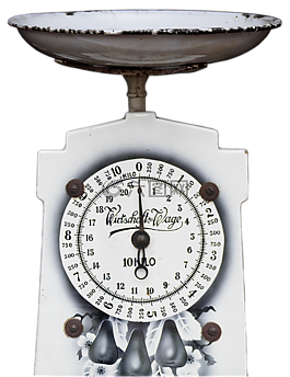 水平,厨房秤,旧规模