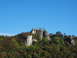 废墟hohengerhausen,rusenschloss,废墟