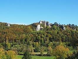 废墟hohengerhausen,rusenschloss,废墟