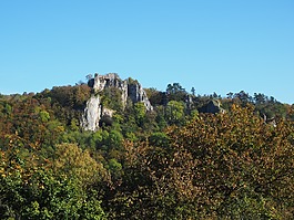 废墟hohengerhausen,rusenschloss,废墟