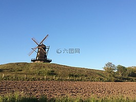 风车,skåne,景观
