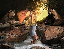 幻想,疯狂的女人,幸福的女人