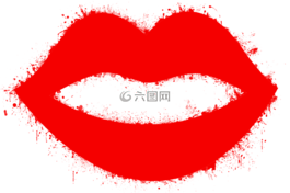 嘴唇,女子,嘴里