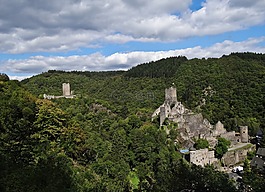 城堡,废墟,曼德沙伊德