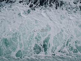 清洁,流,海洋