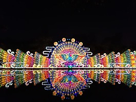 花灯,夜景,广州