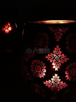 蜡烛,光,明暗法