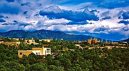 santa fe,新墨西哥州,城市