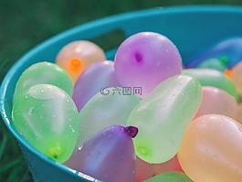 多彩,色彩缤纷,水